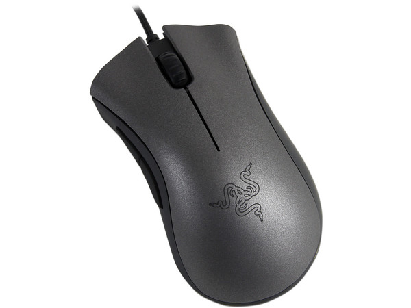 Ergonomic Gaming Mouse Razer DeathAdder Black Edition, Sensor infrarrojo 3.5G de 3500 dpi. USB