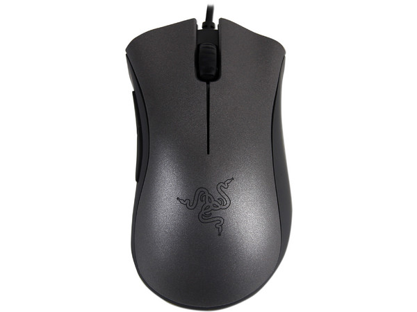 Ergonomic Gaming Mouse Razer DeathAdder Black Edition, Sensor infrarrojo 3.5G de 3500 dpi. USB