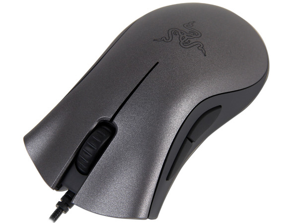 Ergonomic Gaming Mouse Razer DeathAdder Black Edition, Sensor infrarrojo 3.5G de 3500 dpi. USB