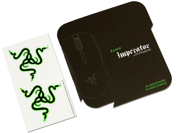 Expert Ergonomic Gaming Mouse Razer Imperator, Sensor dual 4G de 6400 dpi, USB.