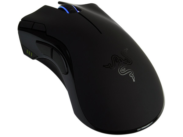 Mouse Gamer Razer Mamba, Láser 5600 dpi con sistema híbrido con cable o sin cable. USB
