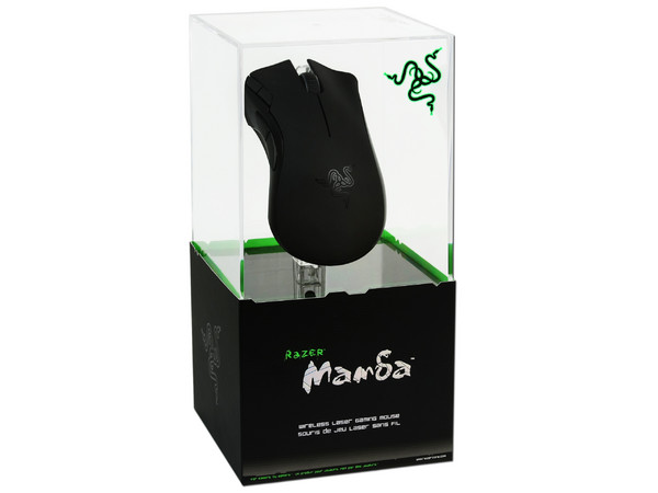 Mouse Gamer Razer Mamba, Láser 5600 dpi con sistema híbrido con cable o sin cable. USB