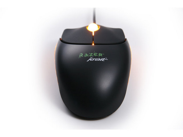 Razer Gaming Mouse Krait de 1600 DPI, 3 Botones Programables, Luz Naranja