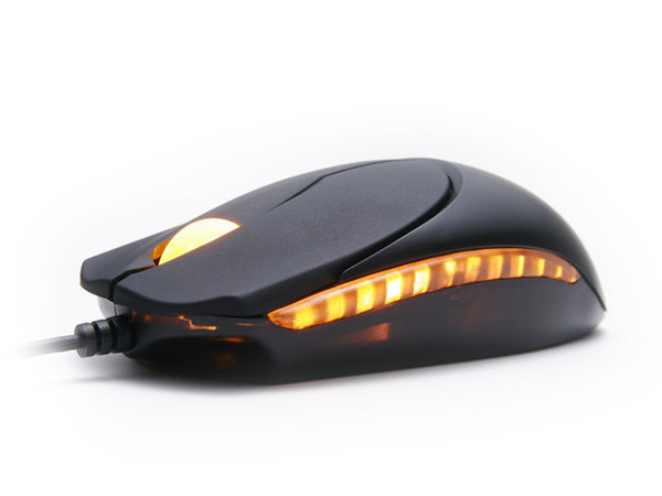 Razer Gaming Mouse Krait de 1600 DPI, 3 Botones Programables, Luz Naranja