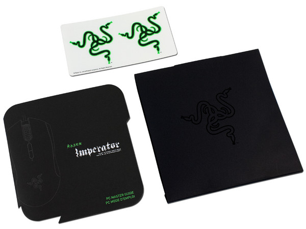Mouse Gamer Razer Imperator, Sensor dual 4G de 6400 dpi. USB.