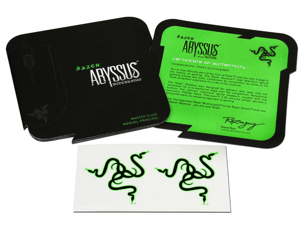 Mouse Gamer Razer Abyssus Calidad, Fiabilidad y Rendimiento con Sensor infrarrojo 3.5G de 3500 dpi. USB
