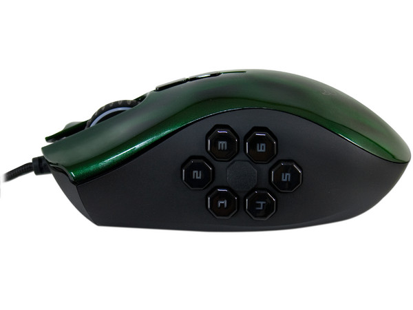 Mouse Gamer Razer Naga Hex con 11 botones programables, Sensor Láser 3.5G, hasta 5600 dpi, USB