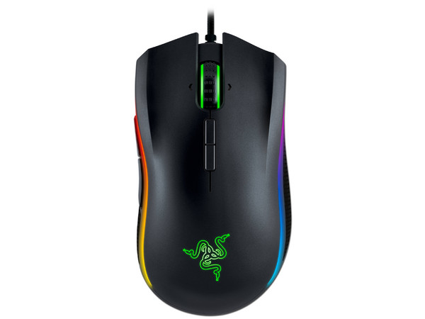 Mouse Gamer Razer Mamba Tournament Edition con 9 botones programables, Sensor Láser, hasta 1600 dpi, USB.