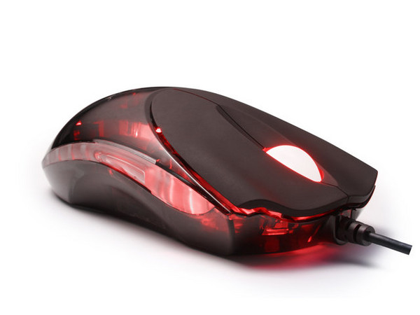 Razer Gaming Mouse Diamondback de 1600 DPI, 7 Botones Programables, Salamander, Luz Roja