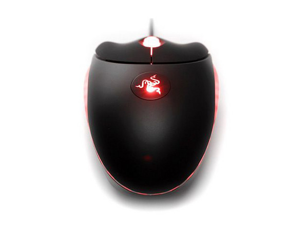 Razer Gaming Mouse Láser Copperhead Anarchy Red de 2000 DPI, 7 Botones Programables, Luz Roja