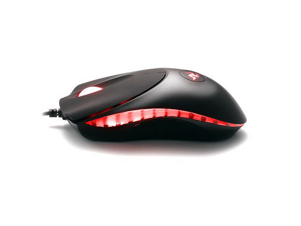 Razer Gaming Mouse Láser Copperhead Anarchy Red de 2000 DPI, 7 Botones Programables, Luz Roja