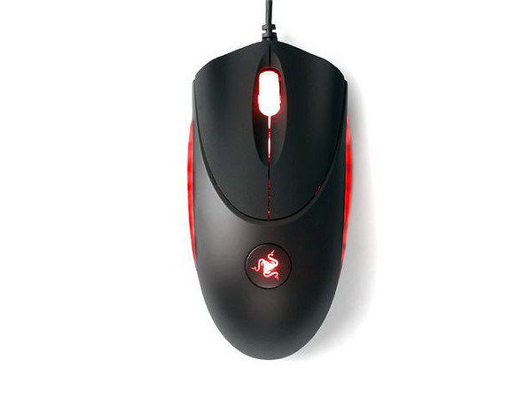 Razer Gaming Mouse Láser Copperhead Anarchy Red de 2000 DPI, 7 Botones Programables, Luz Roja