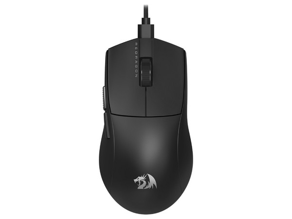 Mouse Gamer Redragon K1NG M724, 12400 DPI, 5 Botones Programables, Cable USB. Color Negro.