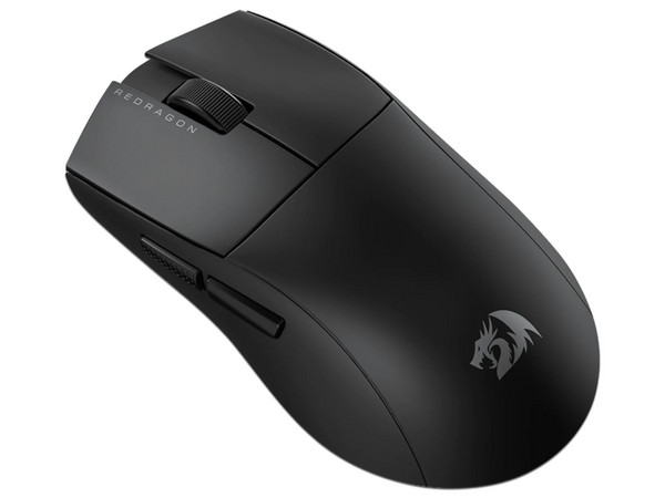 Mouse Gamer Inalámbrico Redragon K1NG Pro M916 - 1K, 26000 DPI, 5 Botones Programables, Receptor USB Tipo C, Bluetooth. Color Negro.