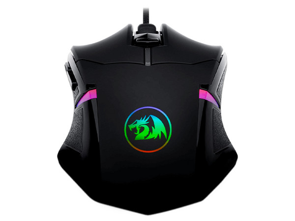 Mouse Gamer Redragon Centrophorus M601, hasta 7200 dpi, 6 botones, RGB, USB, Color Negro.