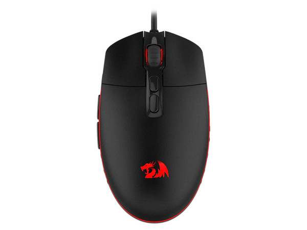 Mouse Gamer Redragon Invader M719, hasta 10,000 dpi, 8 botones, RGB. Color Negro.
