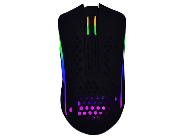 Mouse Óptico Gamer Redragon Storm Pro M808-KS, Hasta 16000 dpi, 6 Botones, RGB, Color Negro.