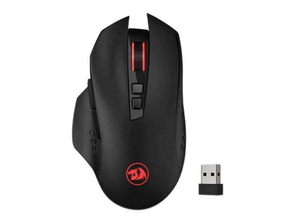 Mouse Óptico Gamer Redragon Gainer M656, USB, Hasta 12.4K DPI, Color Negro.