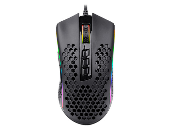 Mouse Gamer Redragon STORM ELITE M988, hasta 32,000 dpi, 8 botones, RGB. Color Negro.