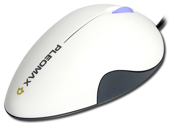 Mouse Óptico Samsung Pleomax Dolphin, PS2. Color Blanco