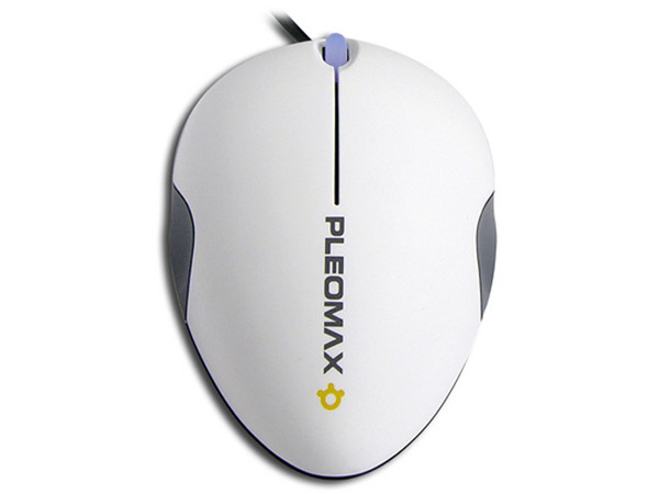 Mouse Óptico Samsung Pleomax Dolphin, PS2. Color Blanco