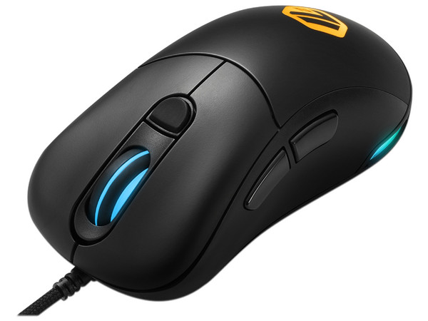Mouse Gamer Sharkoon Light 100, hasta 5,000 dpi, 6 botones, RGB. Color Negro.