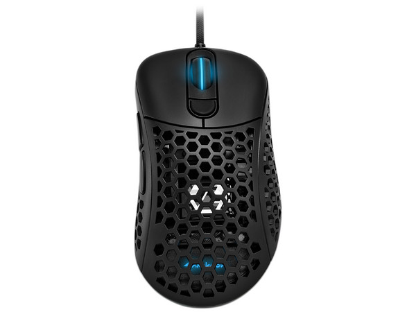 Mouse Gamer Sharkoon Light 200, hasta 16,000 dpi, 6 botones, RGB. Color Negro.