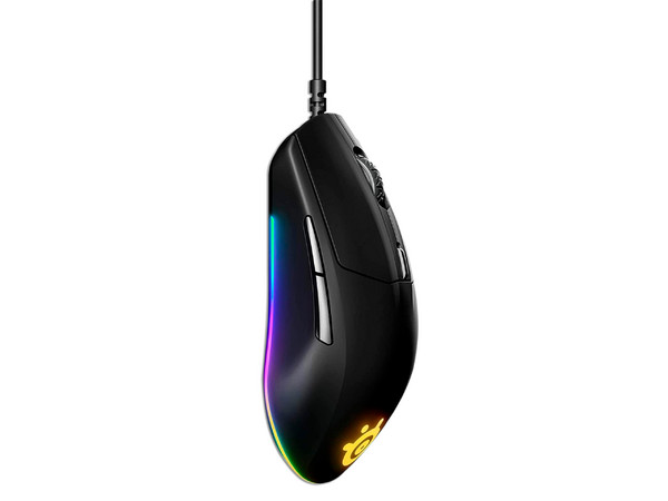 Mouse Gamer SteelSeries Rival 3, Hasta 8,500 dpi, TrueMove Core, Color Negro.