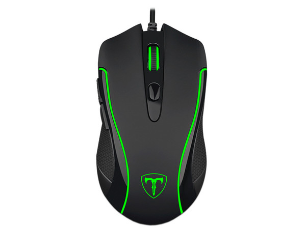 Mouse Alámbrico Gamer T-Dagger Private T-TGM106, 3200 DPI, USB, Cable de 1.8m, RGB. Color Negro.