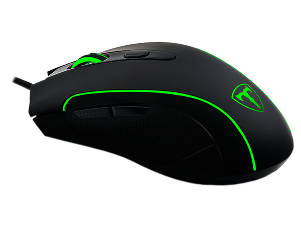 Mouse Alámbrico Gamer T-Dagger Private T-TGM106, 3200 DPI, USB, Cable de 1.8m, RGB. Color Negro.