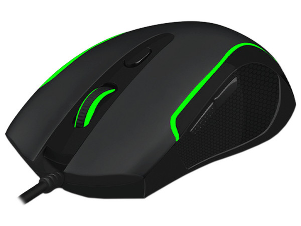 Mouse Alámbrico Gamer T-Dagger Private T-TGM106, 3200 DPI, USB, Cable de 1.8m, RGB. Color Negro.