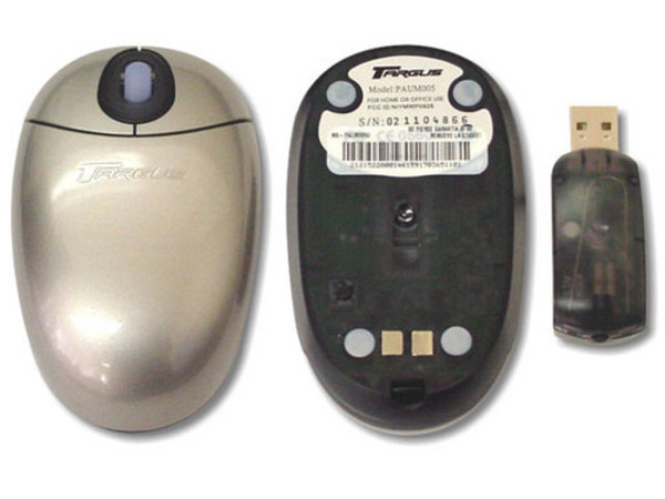 Mini Mouse Targus Óptico, Inalámbrico, USB.