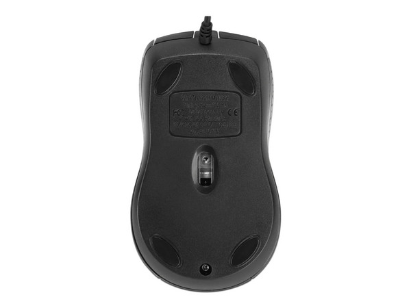 Mouse Óptico Targus AMU81USZ, Alámbrico, USB, 1000 dpi, Color Negro.