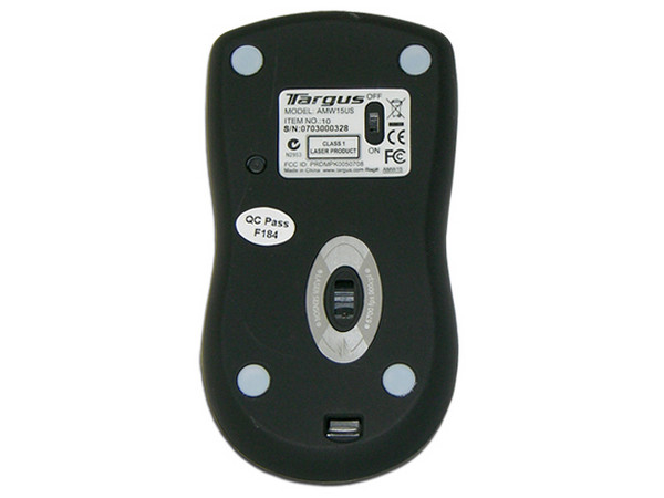 Mouse Targus Notebook Láser Inalámbrico recargable