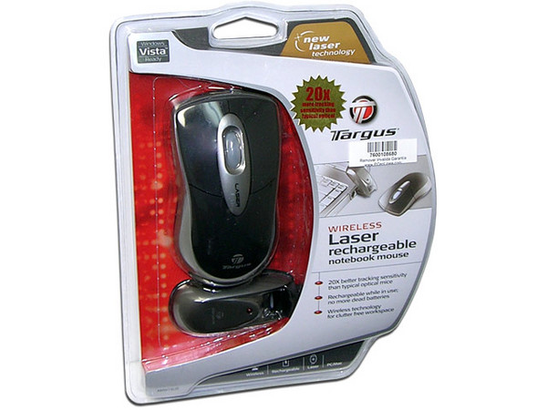Mouse Targus Notebook Láser Inalámbrico recargable