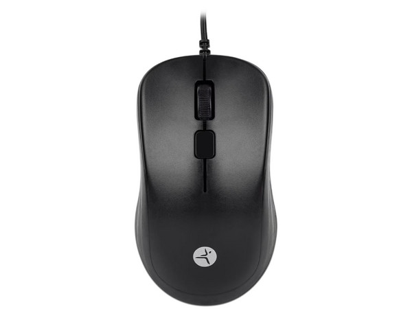Mouse Óptico Alámbrico TechZone TZACMOA01, Hasta 1200 dpi, 3 botones, Color Negro.