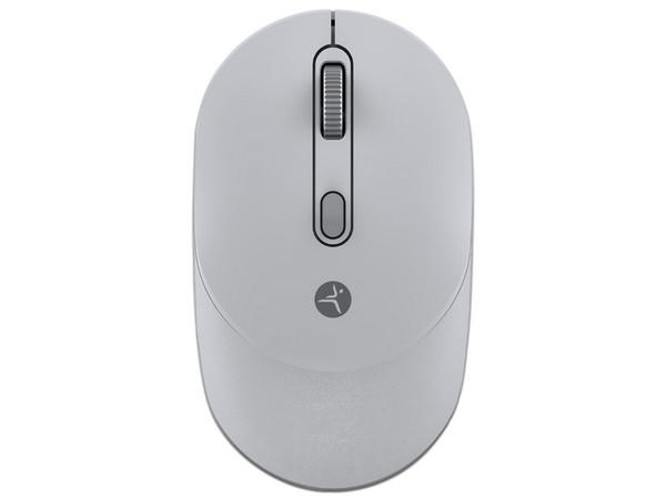 Mouse Óptico Inalámbrico TechZone, Hasta 1600 Dpi, 4 Botones, USB, Color Gris.