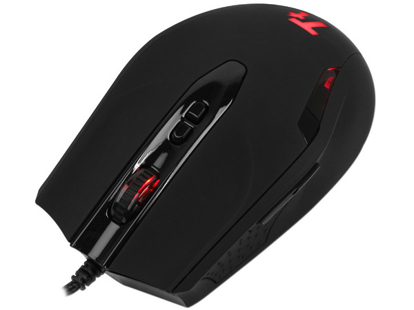 Mouse Láser Tt eSports Black Gaming Mouse de 400 a 4000 dpi, USB.