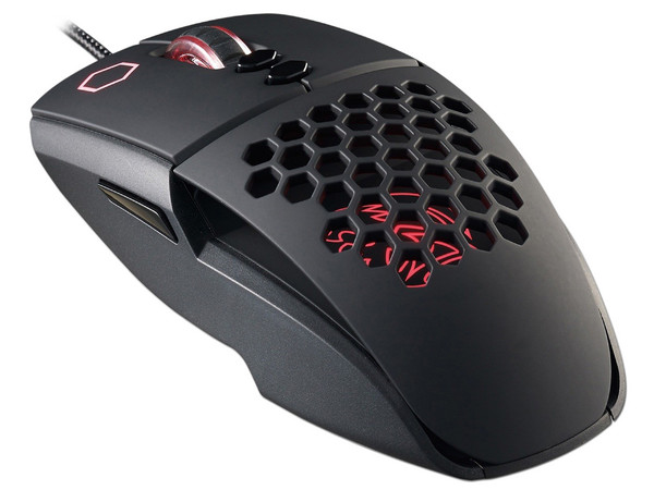 Mouse láser Gamer Thermaltake Ventus de hasta 5700 dpi con 7 botones.