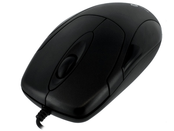 Mouse TrueBasix Óptico, USB. Color Negro