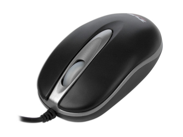 Mouse Óptico TrueBasix TXM-280, PS/2. Color Negro