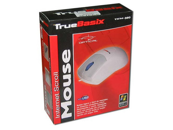 Mouse Óptico TrueBasix TXM-350, USB