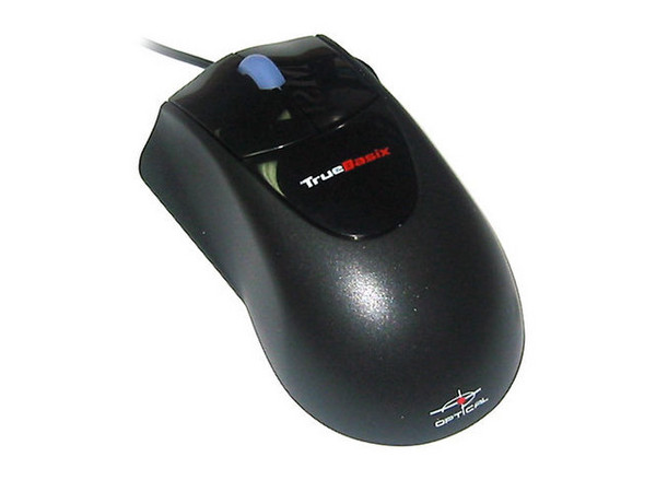 Mouse Óptico TrueBasix TXM-350, USB. Color Negro