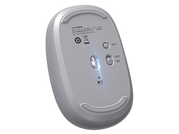 Mouse Óptico Inalámbrico Ugreen 90669, USB, 2400 DPI, Color Gris.