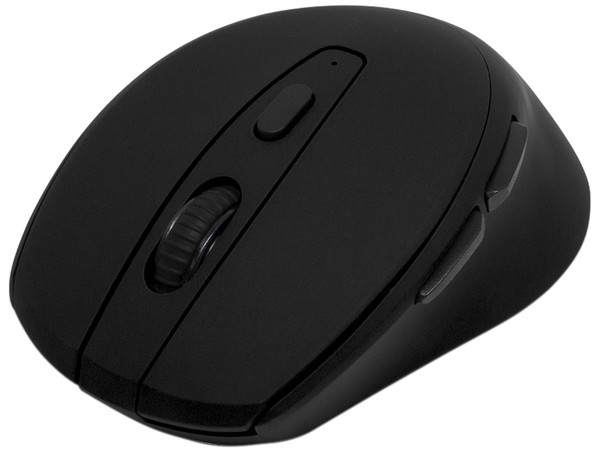 Mouse Inalámbrico Vorago MO-306, 2400 dpi, Recargable, iluminado. Color Negro.
