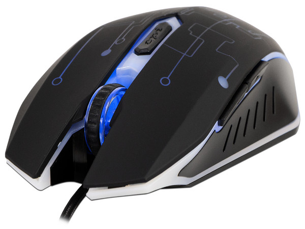 Mouse Óptico Vorago MO-501, hasta 3200 dpi, USB.