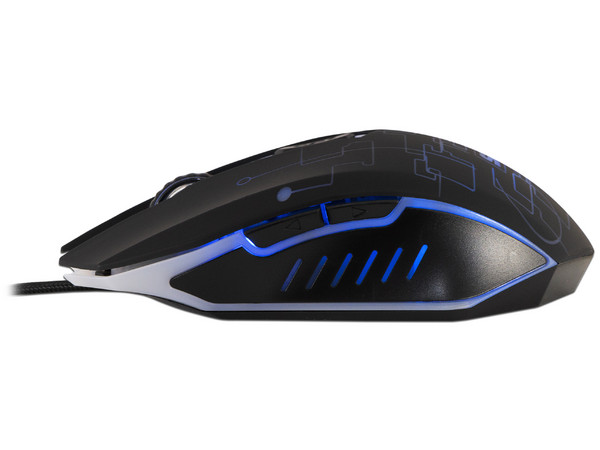 Mouse Óptico Vorago MO-501, hasta 3200 dpi, USB.