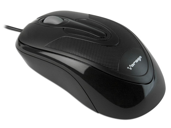 Mouse Vorago Vnine Óptico, USB. Color Negro   
