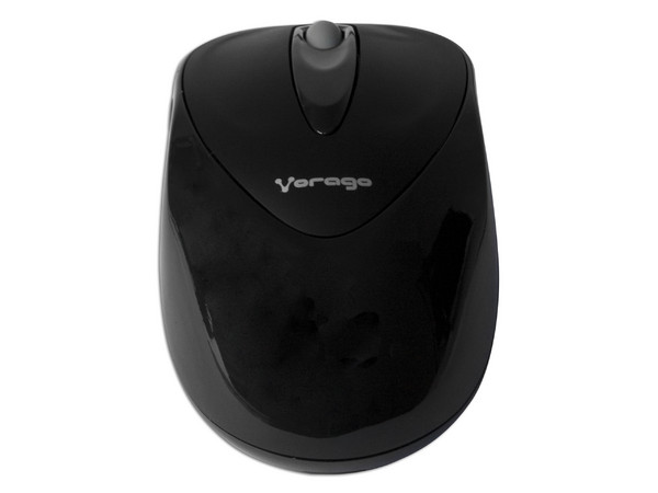 Mouse Vorago Free Walker Óptico Inalámbrico, USB con Cargador de Baterías. Color Negro 