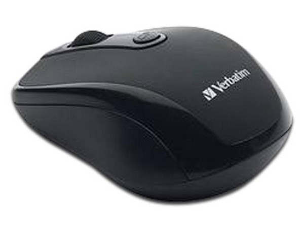 Mini Mouse Óptico alámbrico Verbatim, USB. Color Negro.